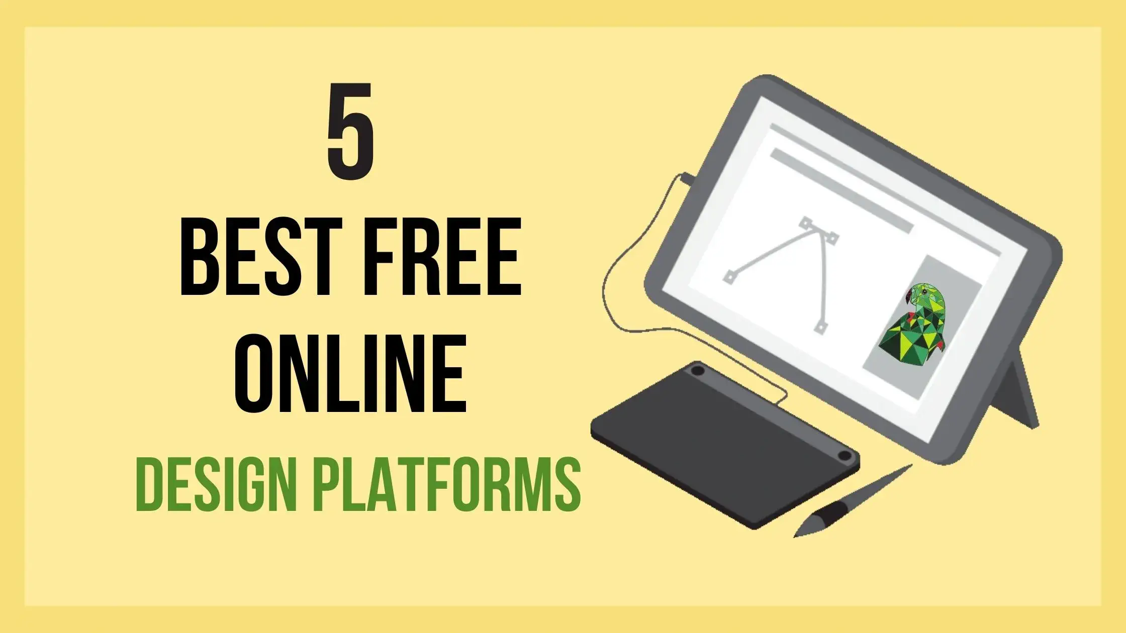 5 best free online design platforms