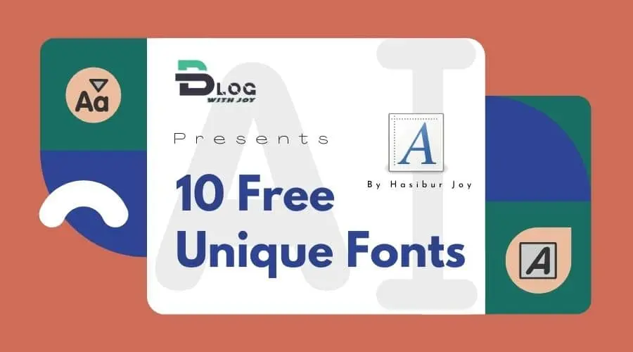 Top 10 Free Unique Fonts