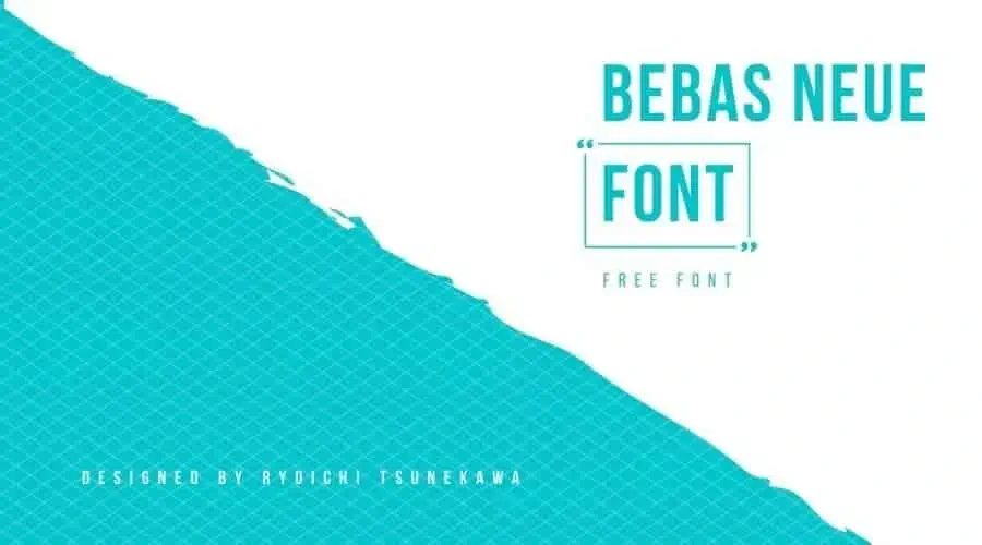 Bebas Neue Font Download Free