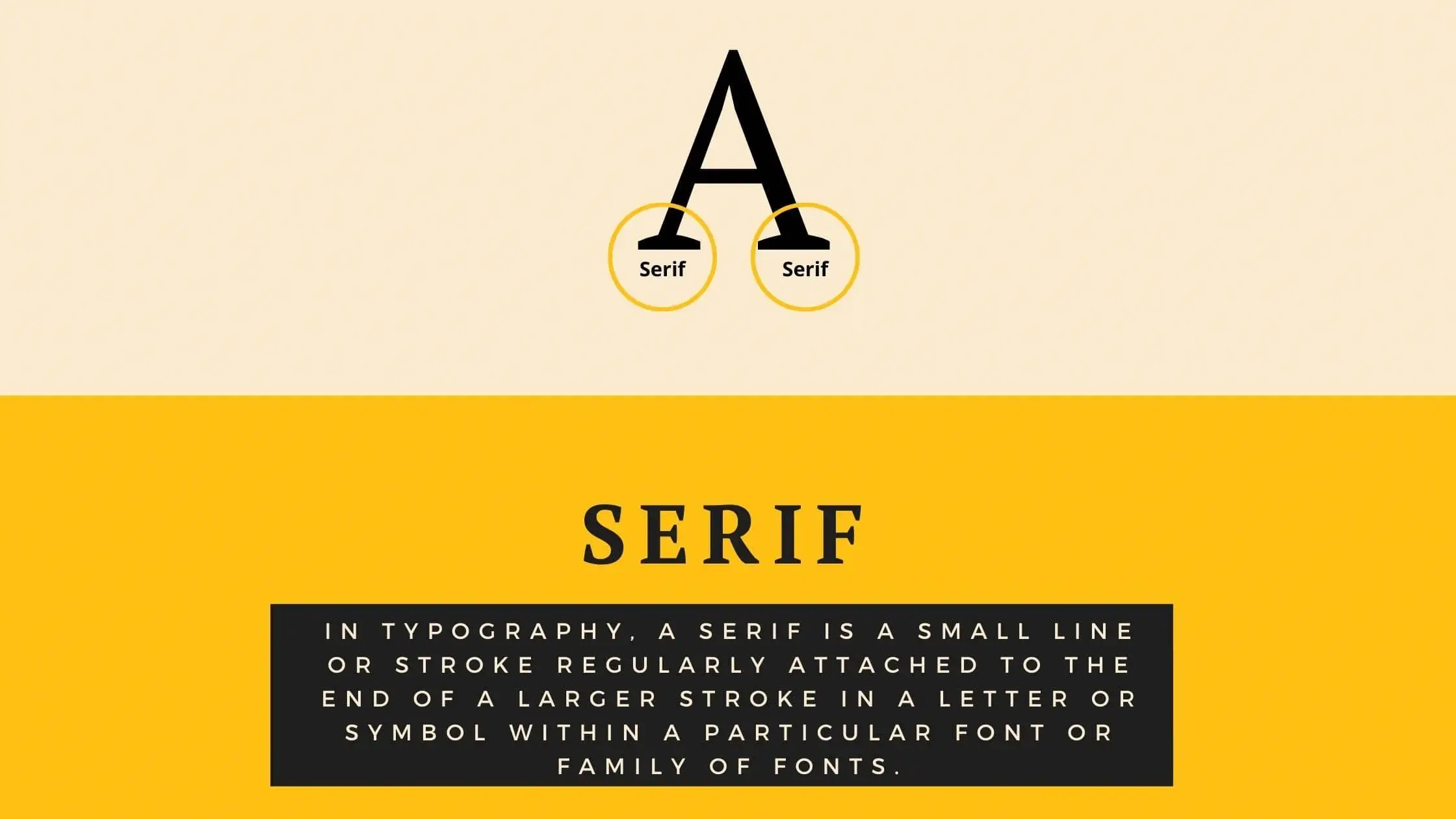Serif Font