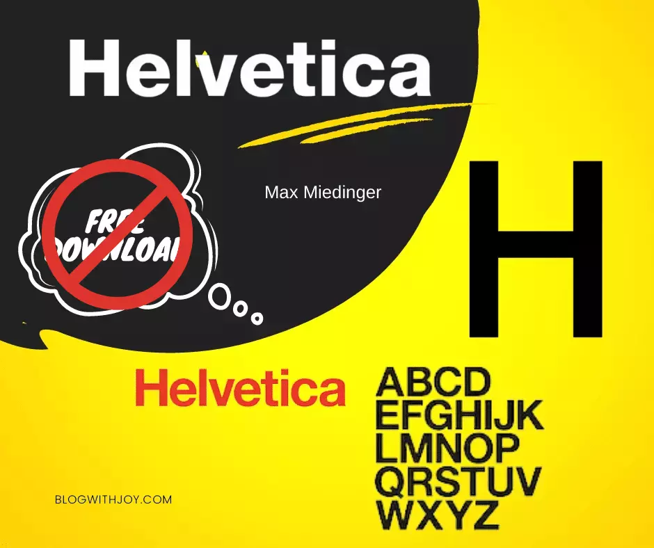 Helvetica-Font-Download