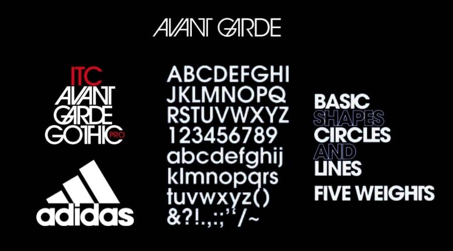 Adidas Font