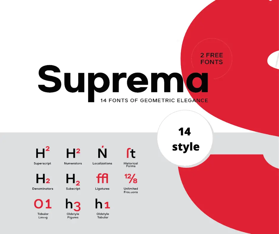 Suprema Font