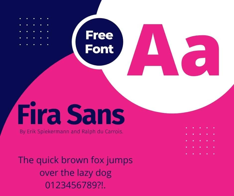 Fira Sans Font