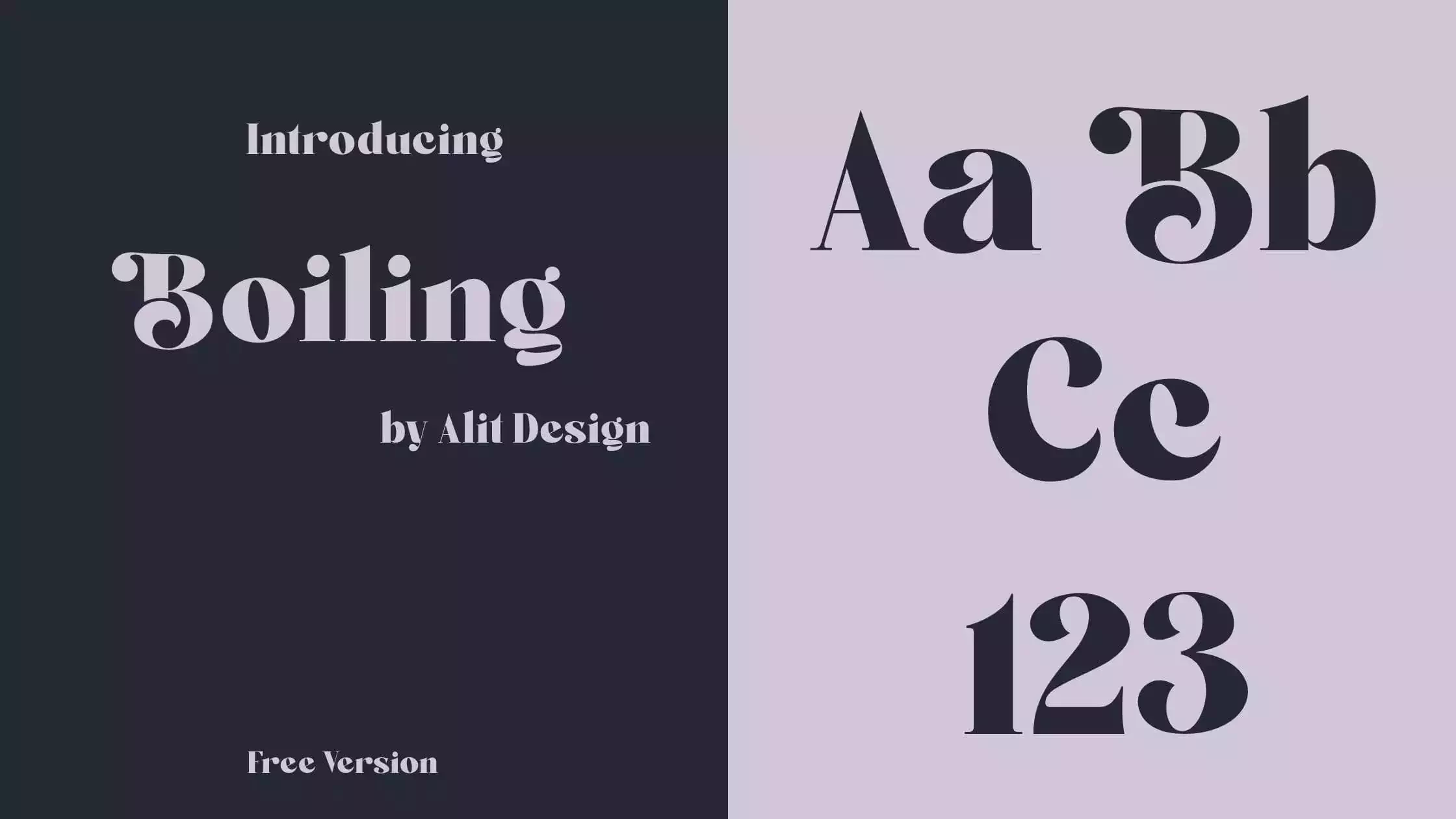 Boiling Font Download Free