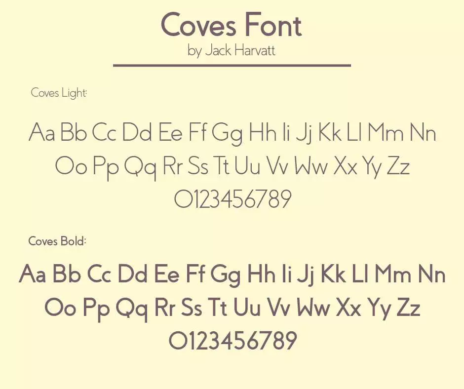 Coves-Font-View