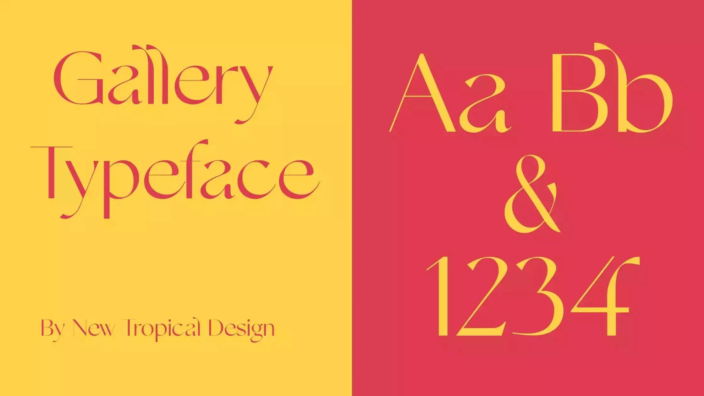 Gallery Modern Font Download