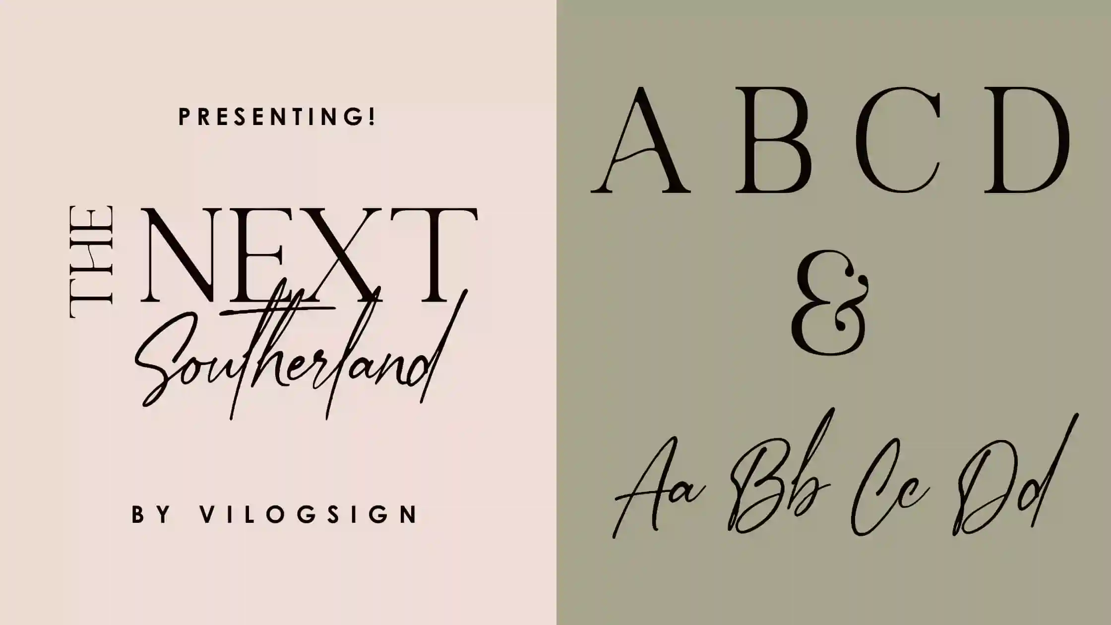 Next Southerland Font Duo Download