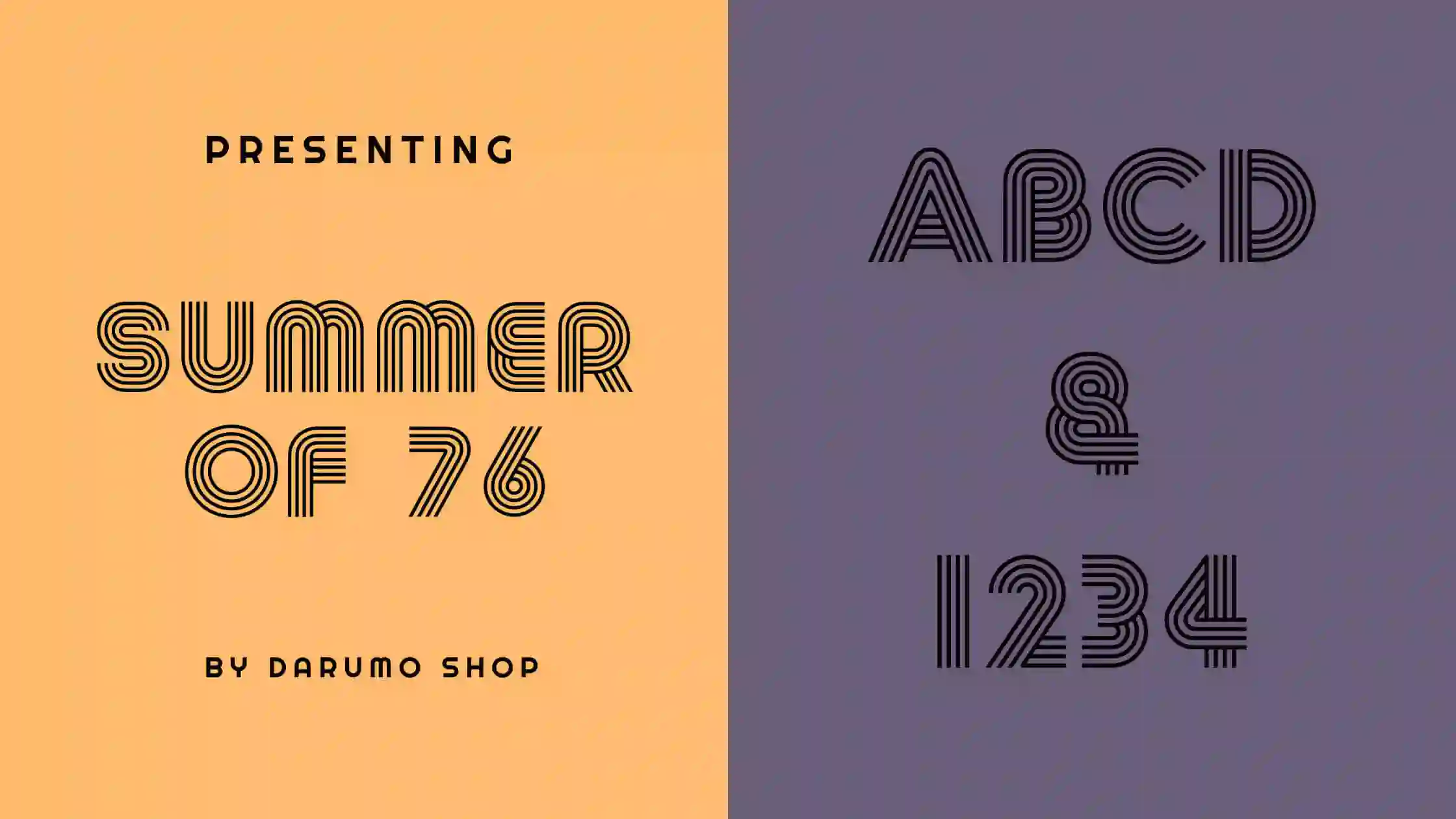 Summer of 76 Font Free Download