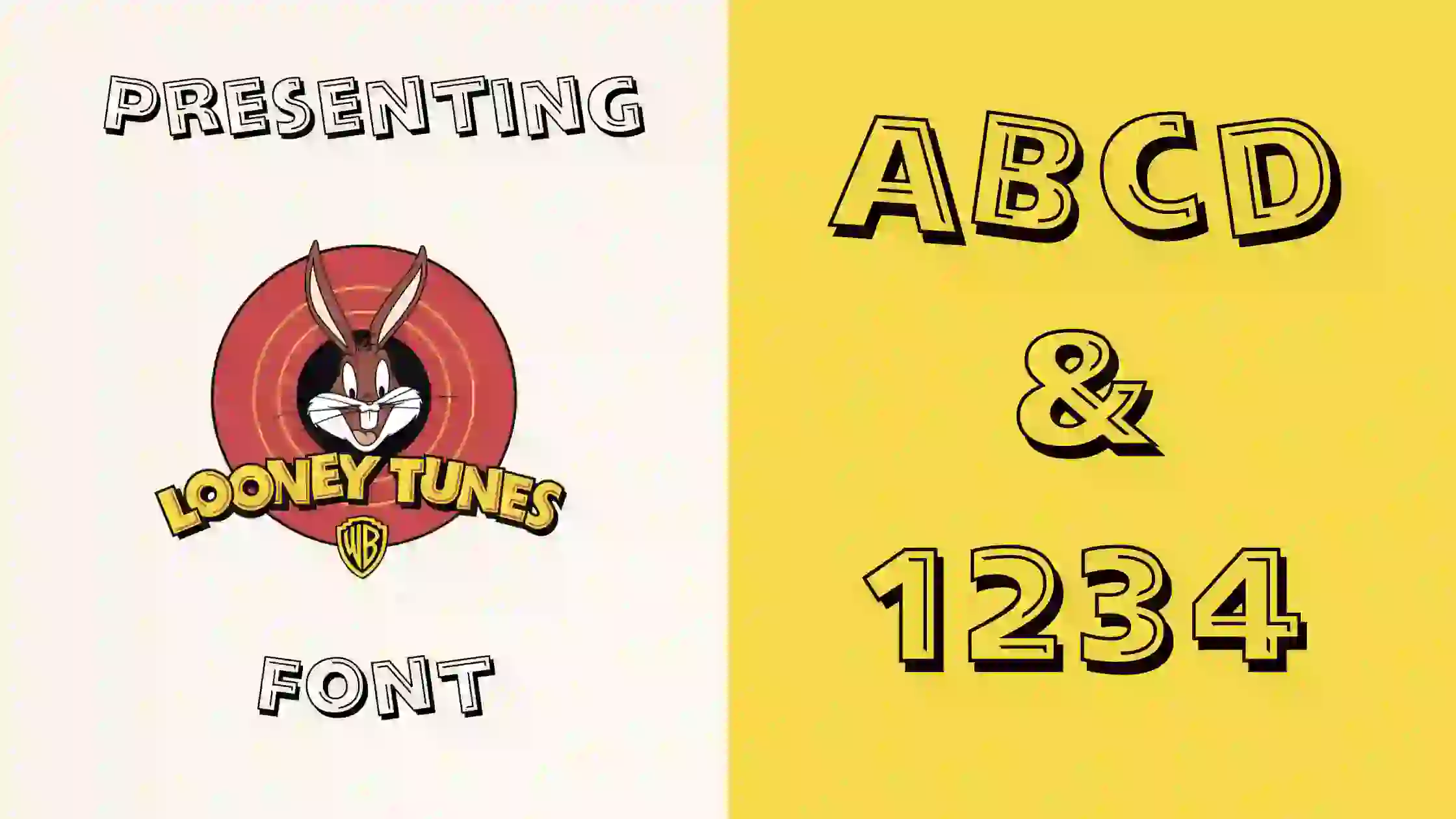 Looney Tunes Font Free Download