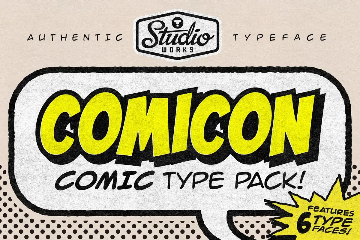 Comicon Font Buy Box