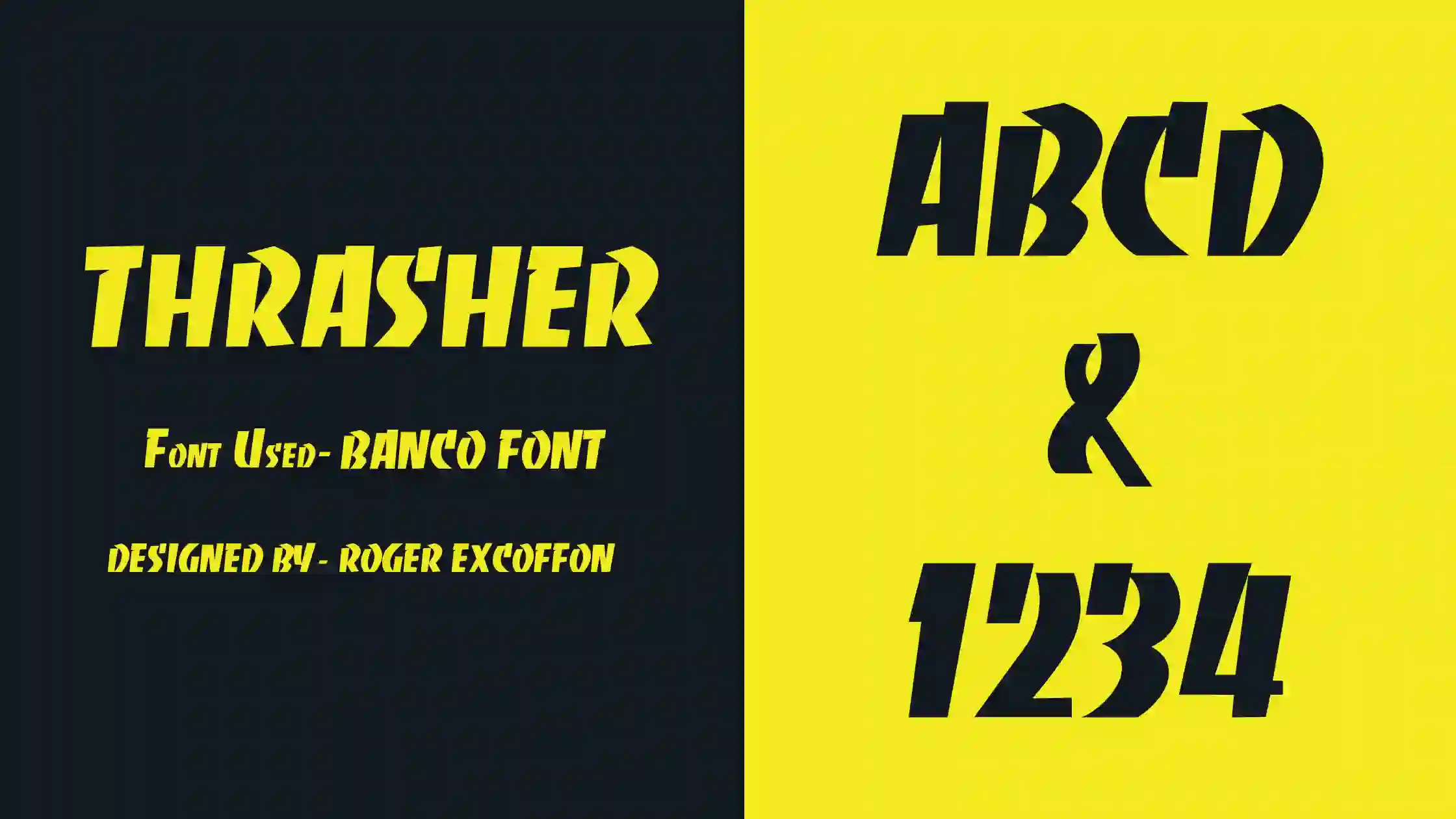 Download Thrasher Font