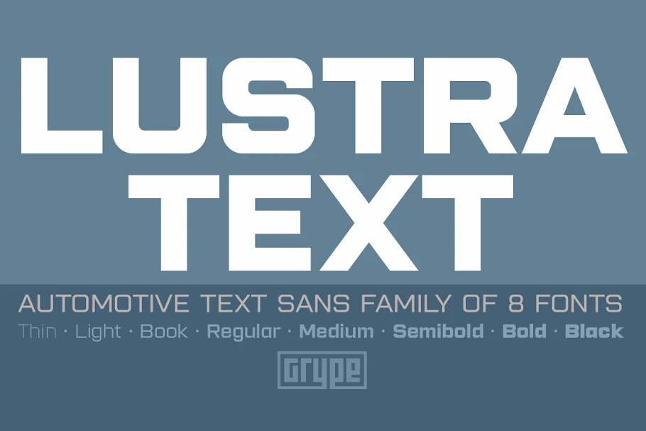 lustratext Buy Font