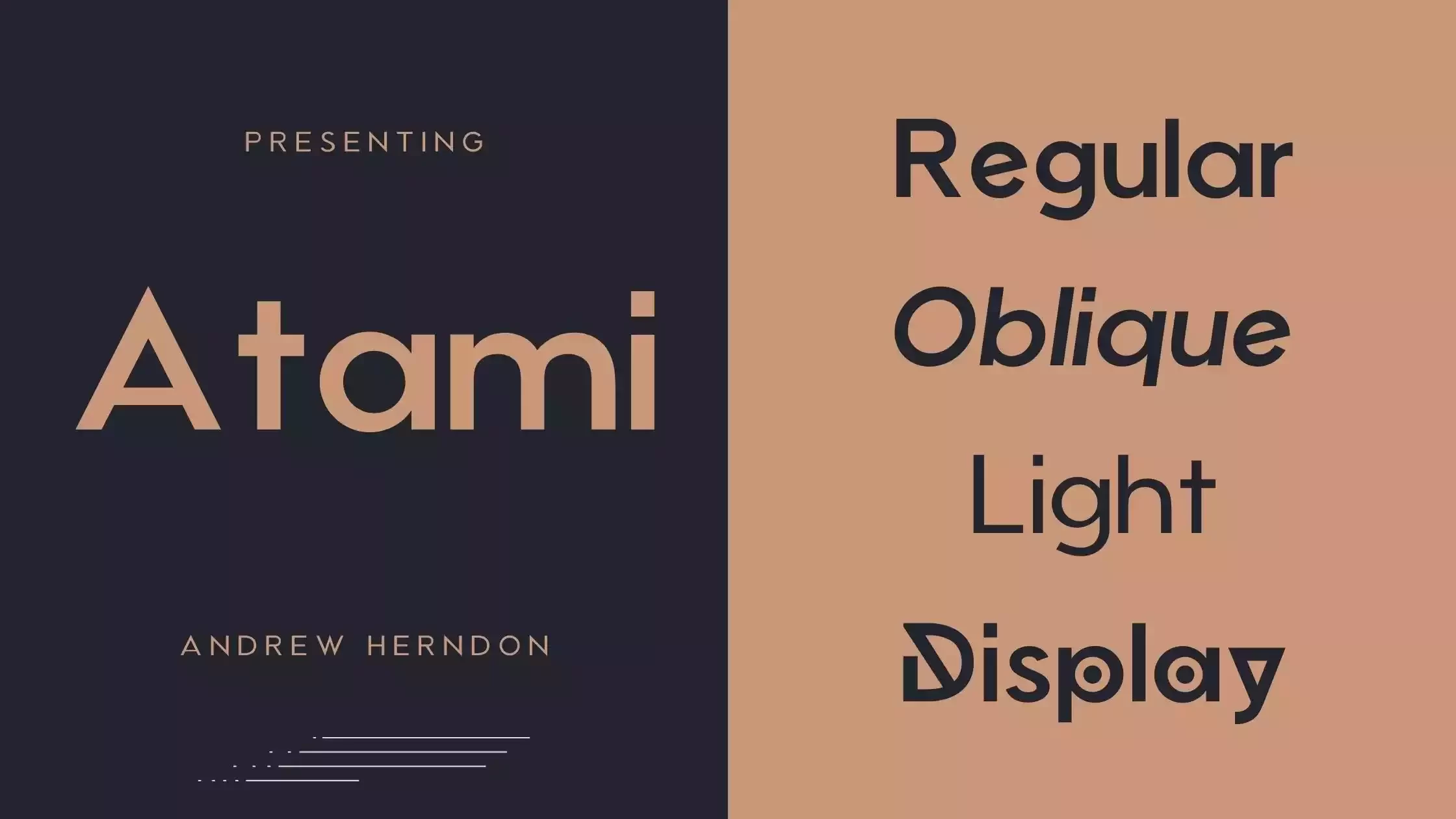 Atami Font Free Download
