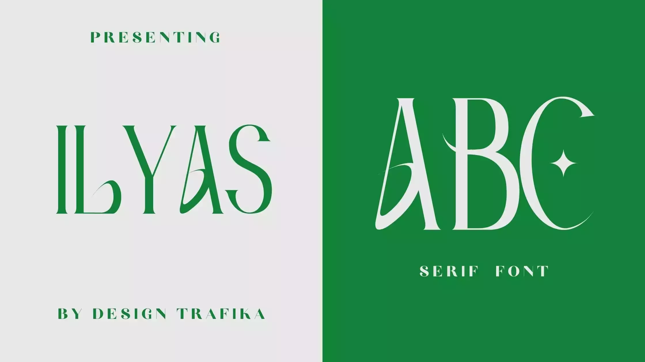 Ilyas Serif Font