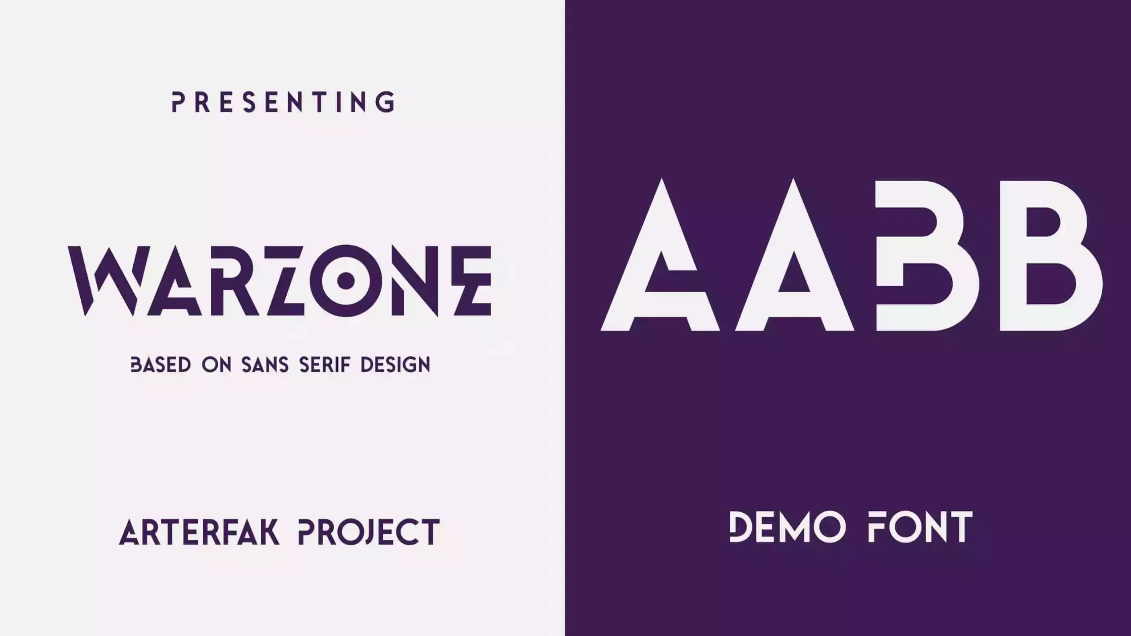 Warzone Font Download