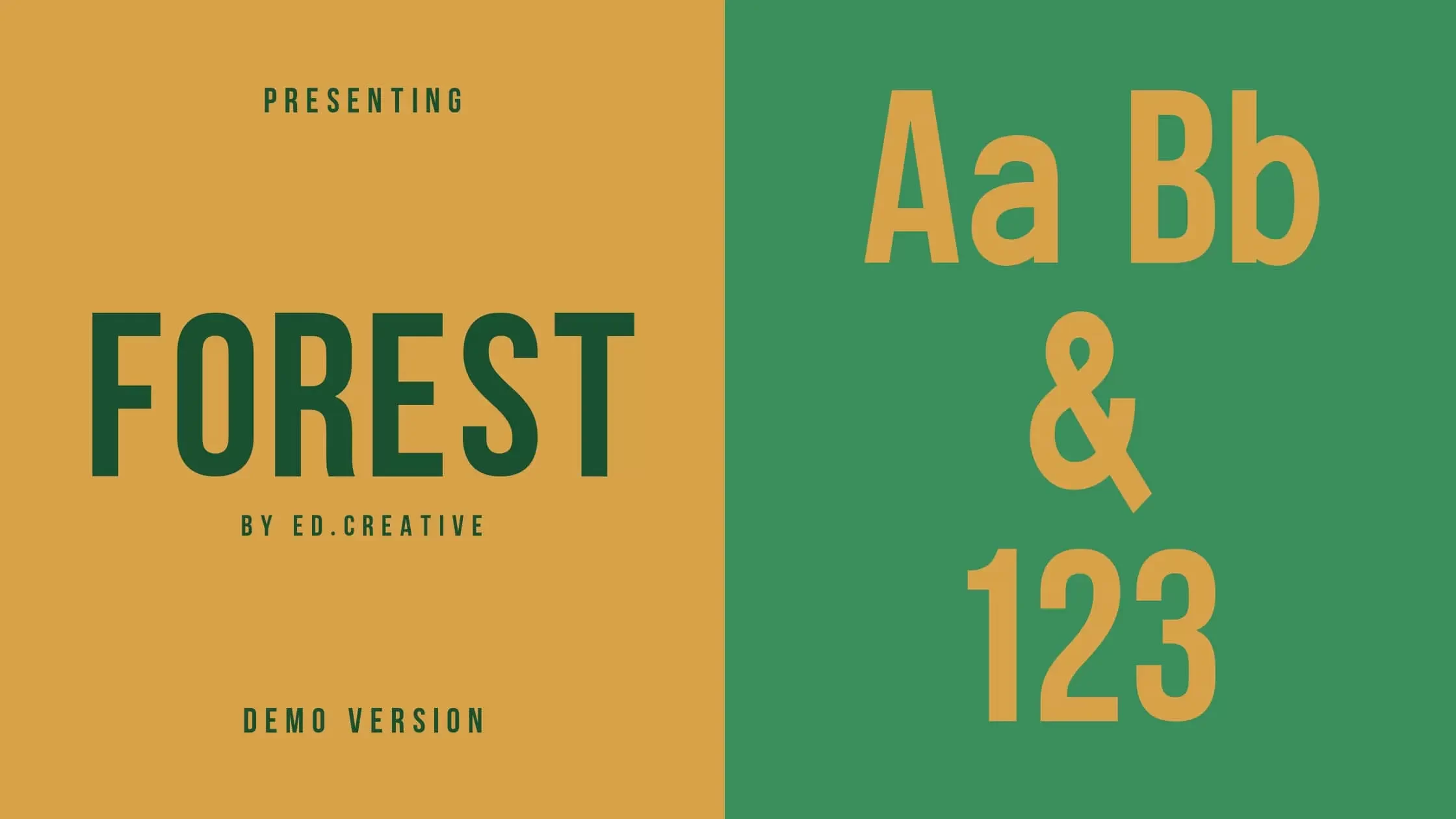 Forest Font Download Free