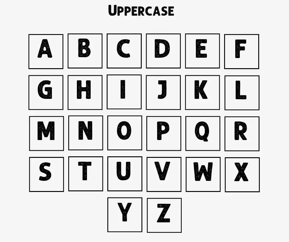Balbeer Font Uppercase Letters