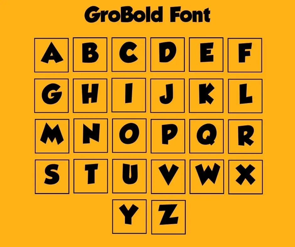 Grobold Font