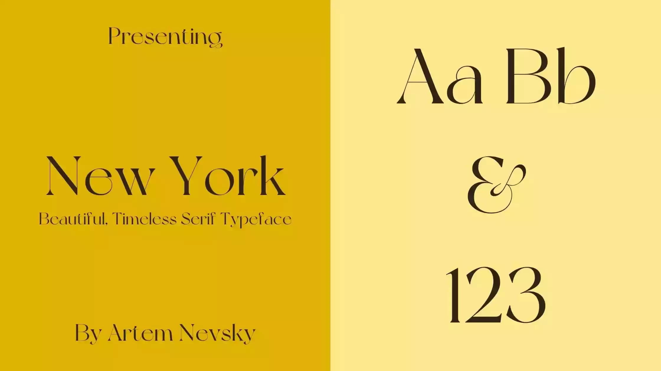 New York Font Download Free