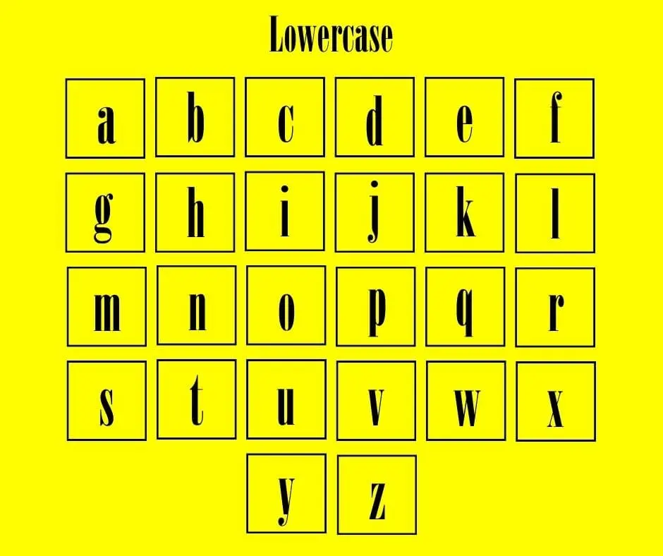 Nirvana-Font-Lowercase-Characters