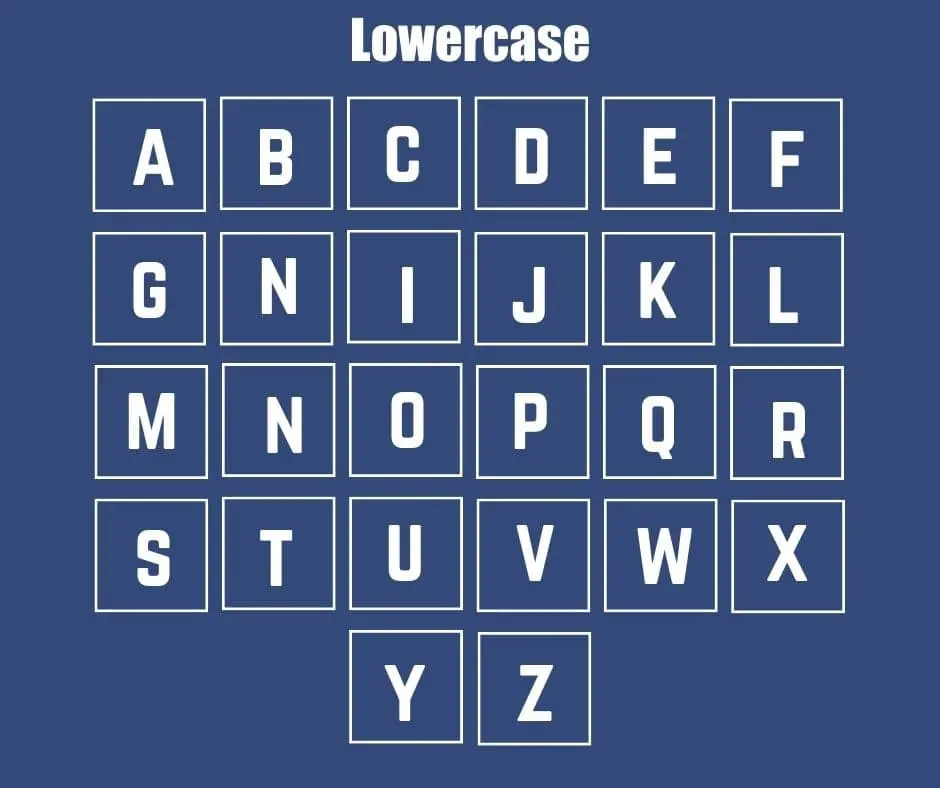 Norwester Font Lowercase Letters