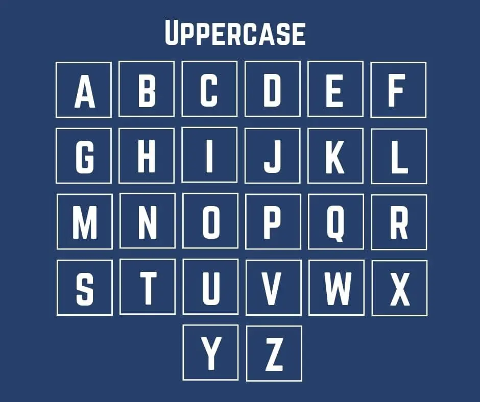 Norwester Font Uppercase Letters
