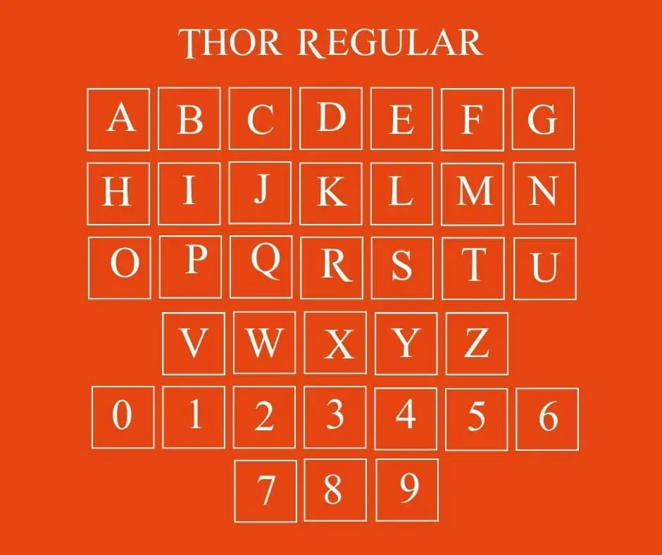 Thor Font