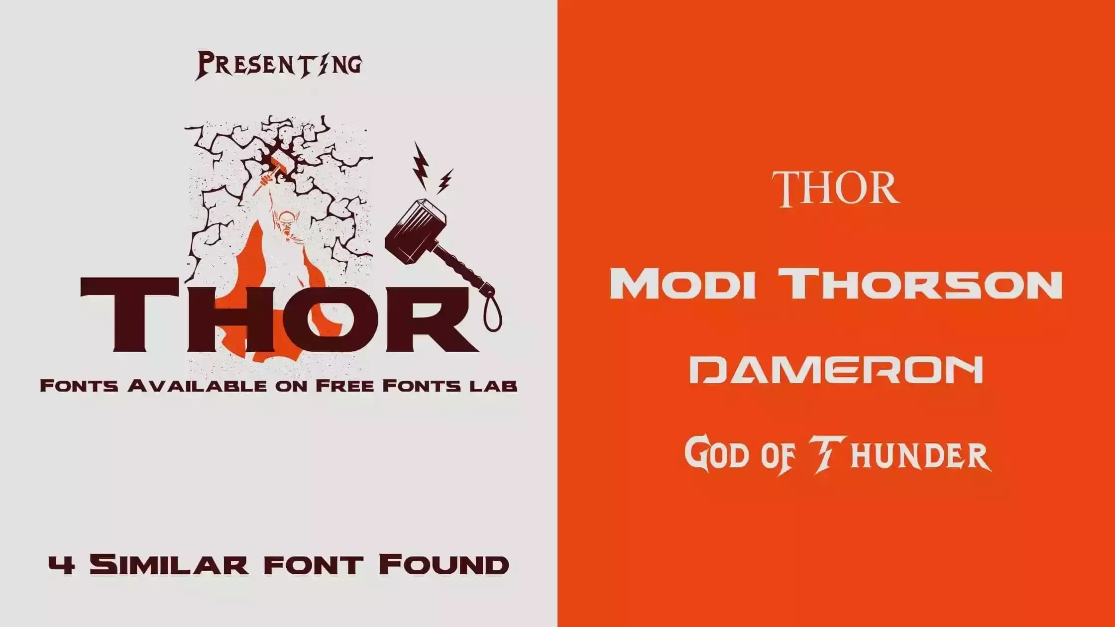 Thor Font Download Free