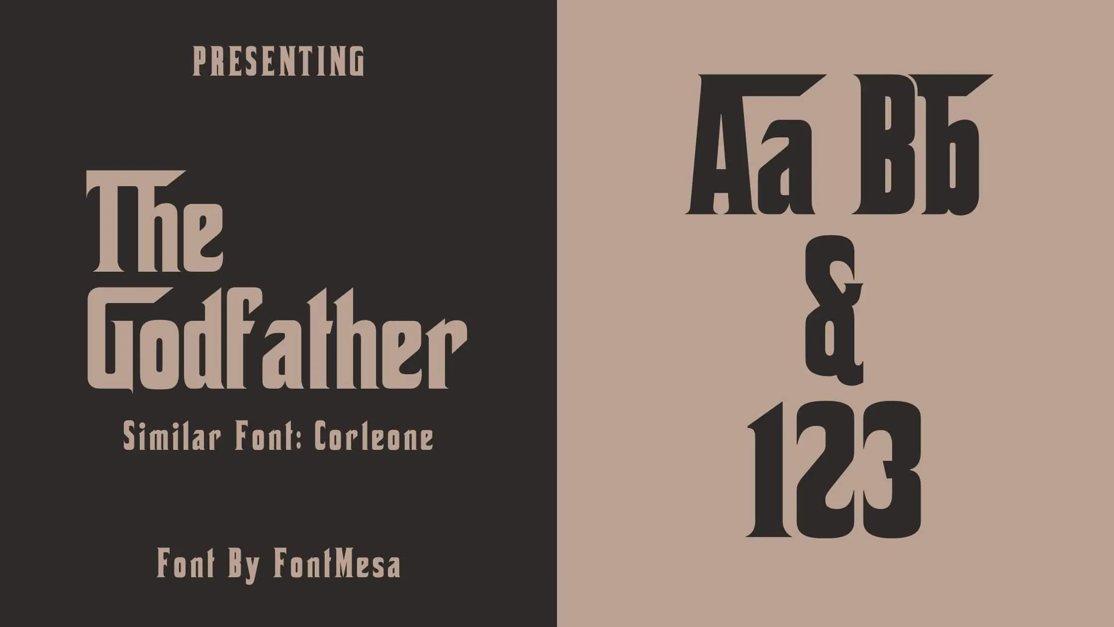 The Godfather Font Download Free