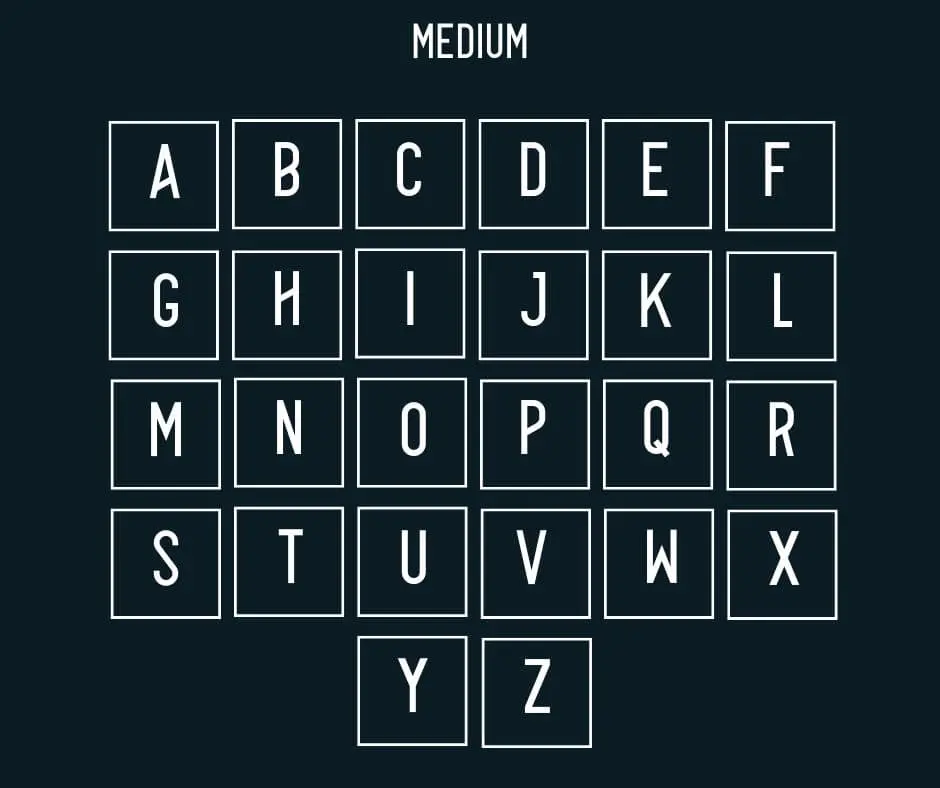 Alpha Medium Font