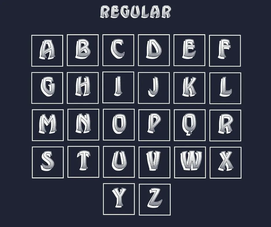 Brassica font Regular