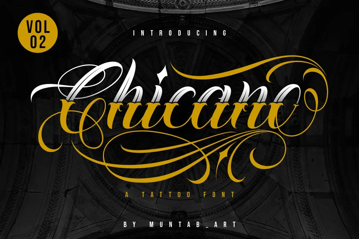 Chicano Font Vol. 02 Buy Box