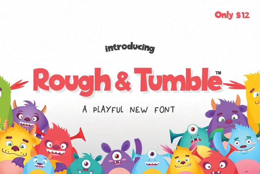 Rough and Tumble Font