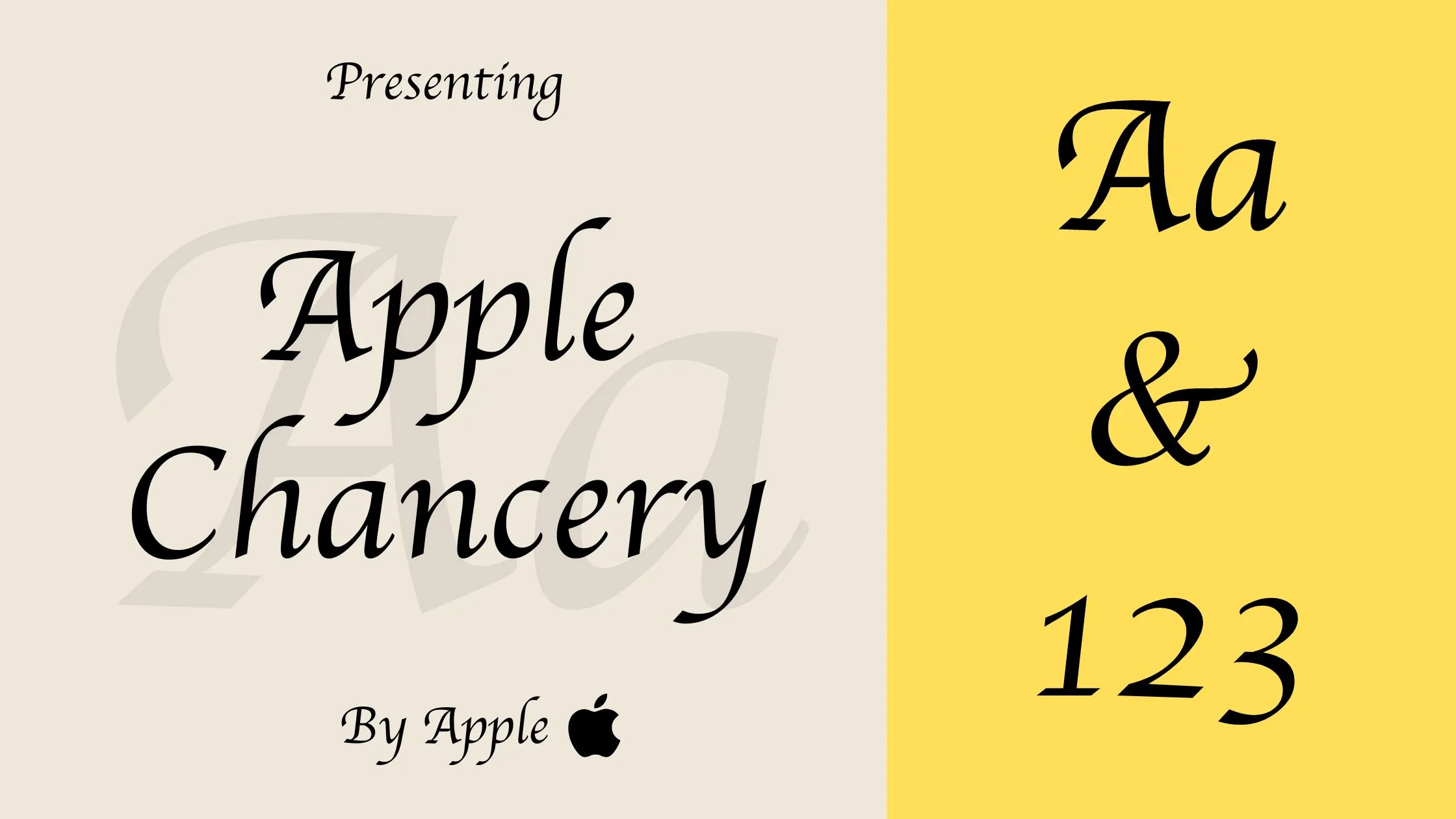 Apple Chancery Font Download