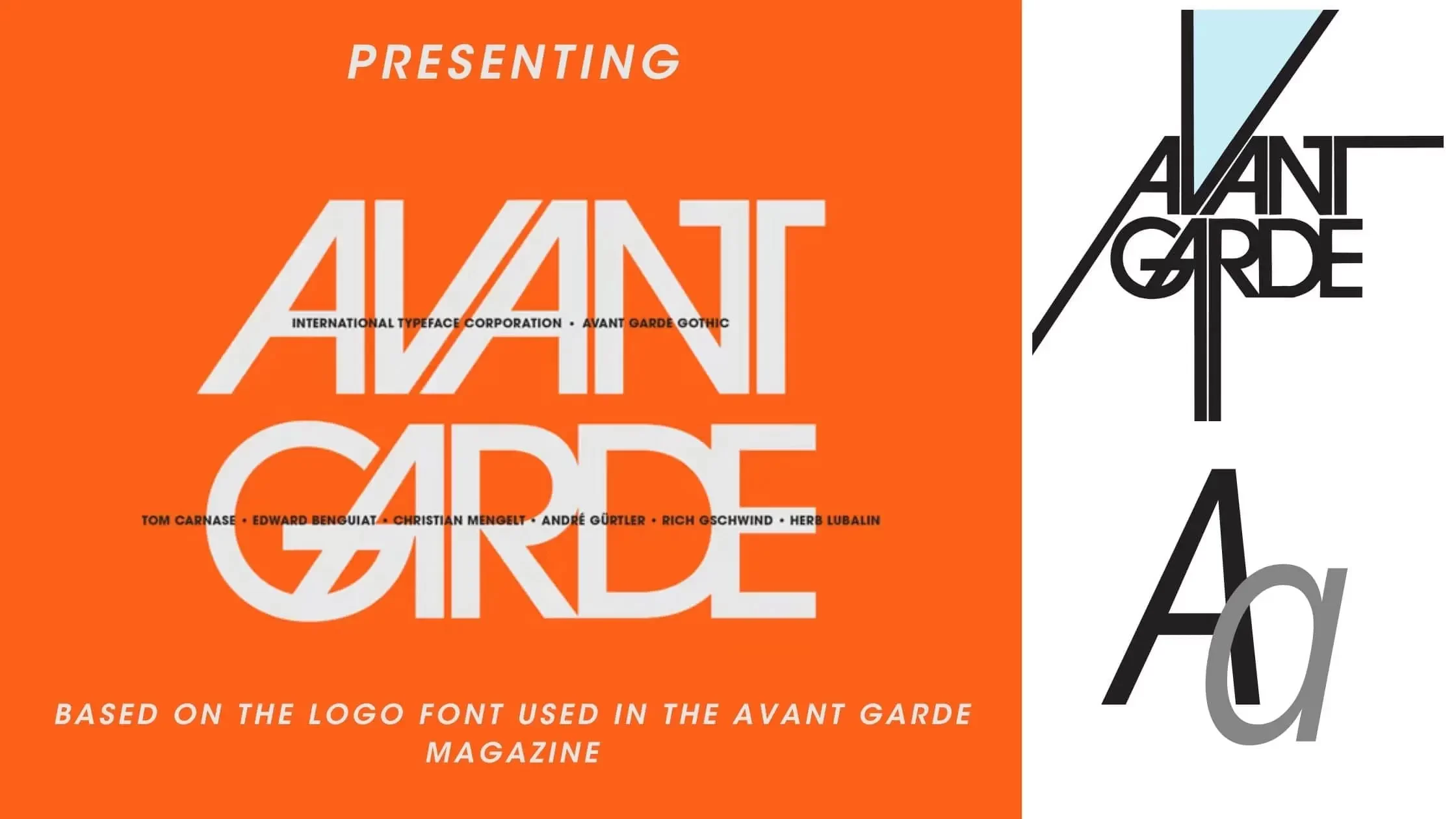 Avant Garde Font