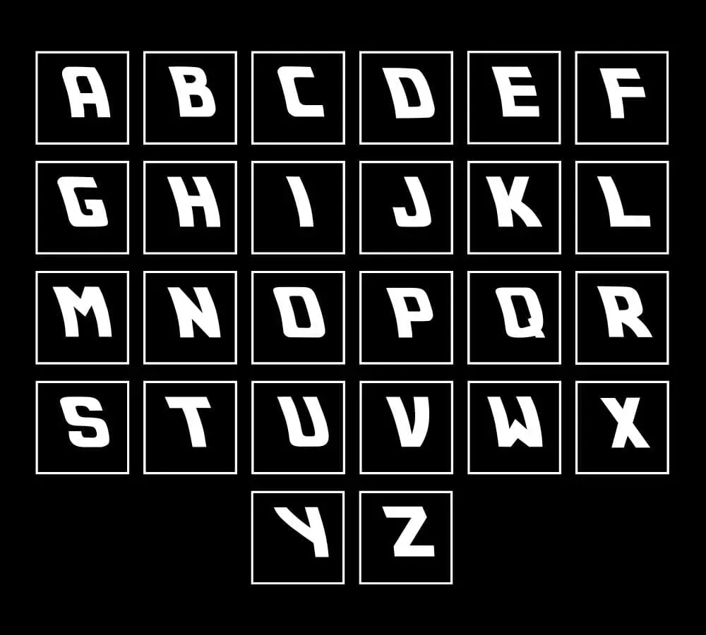 Back To The Future Font View 1