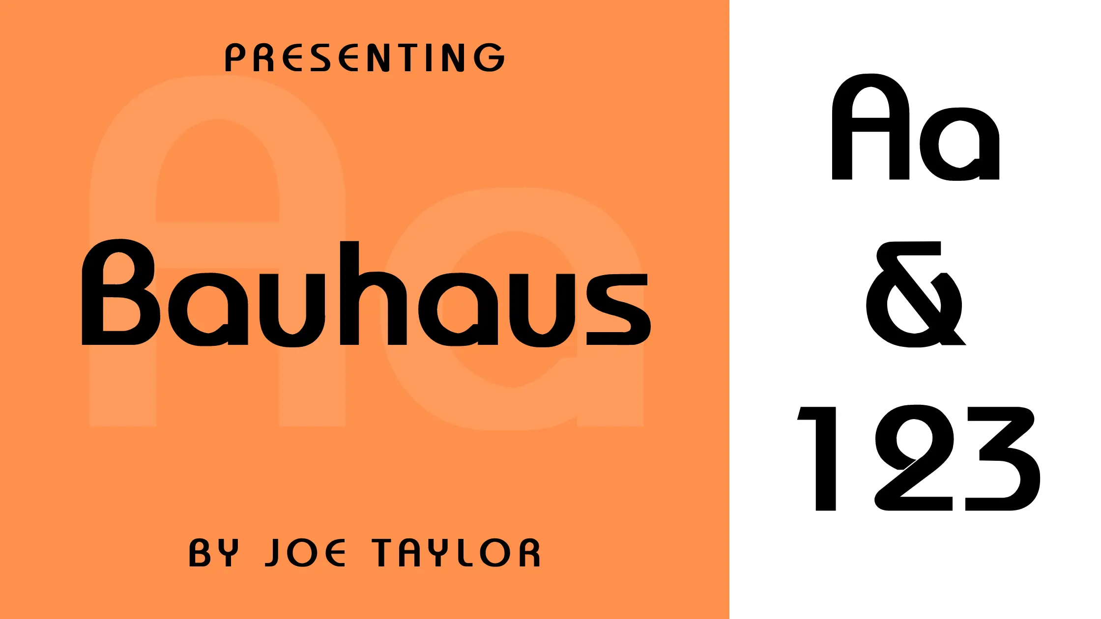 Bauhaus font