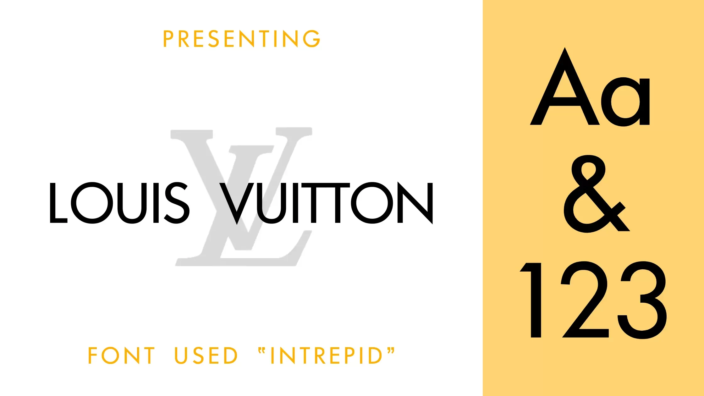 Louis Vuitton font