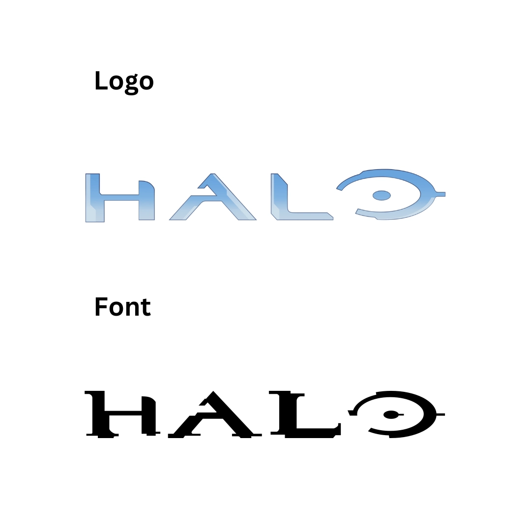 Halo logo and Font