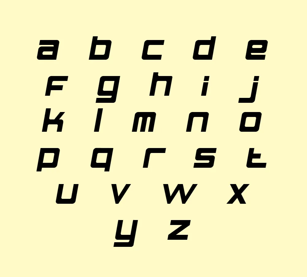 The Flash Font 3