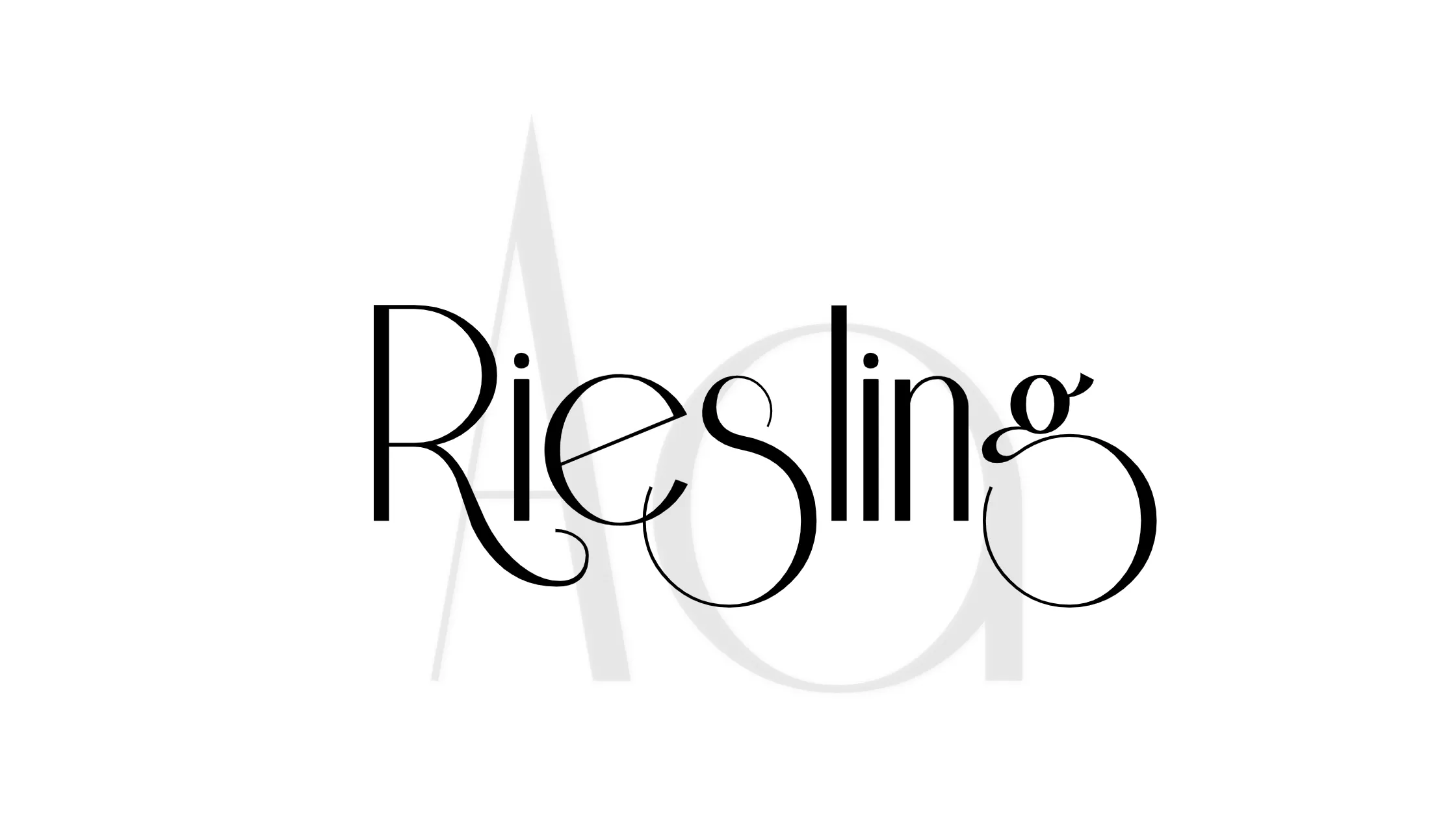 Riesling Font
