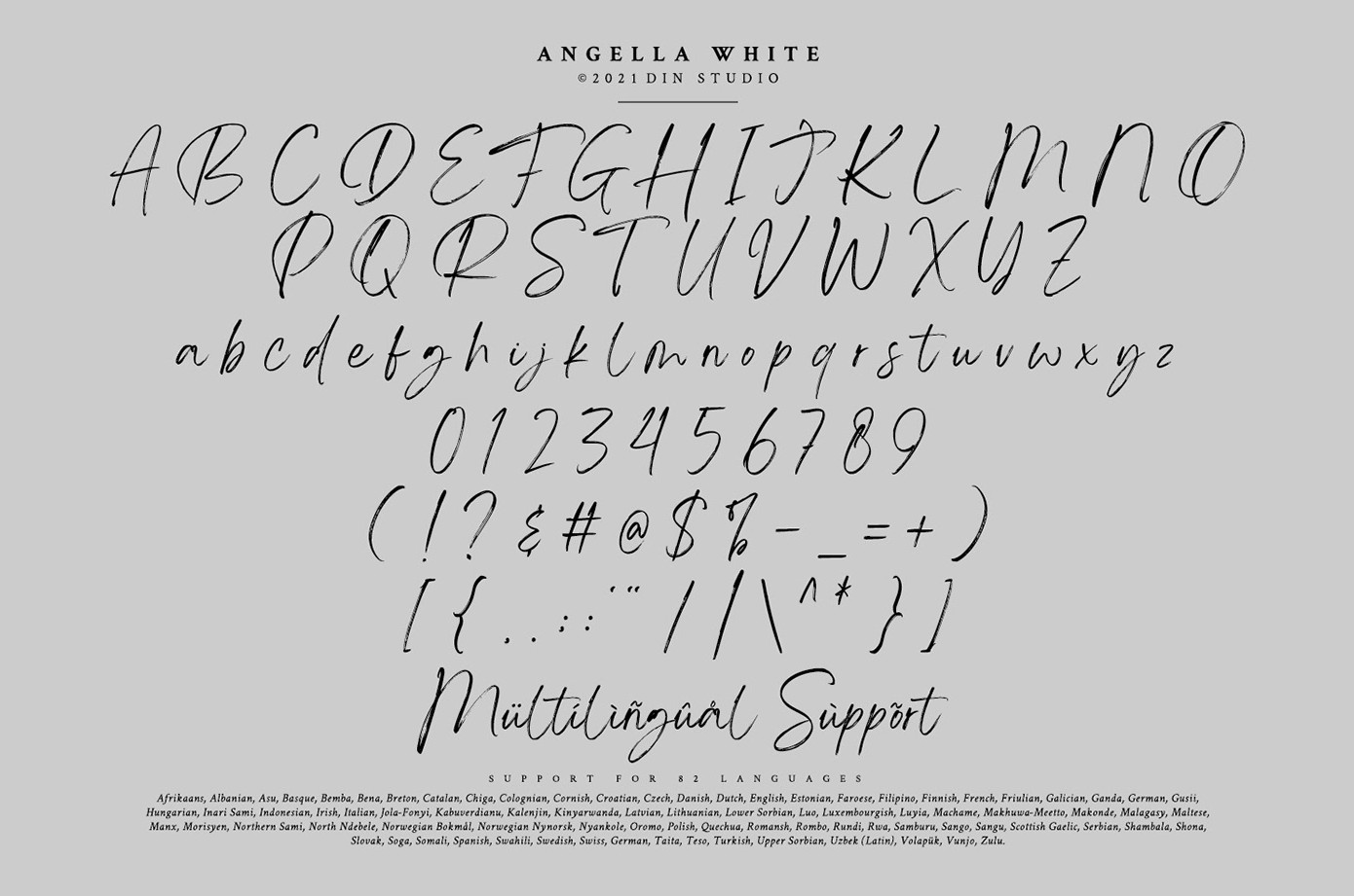 Angella White Font View 1