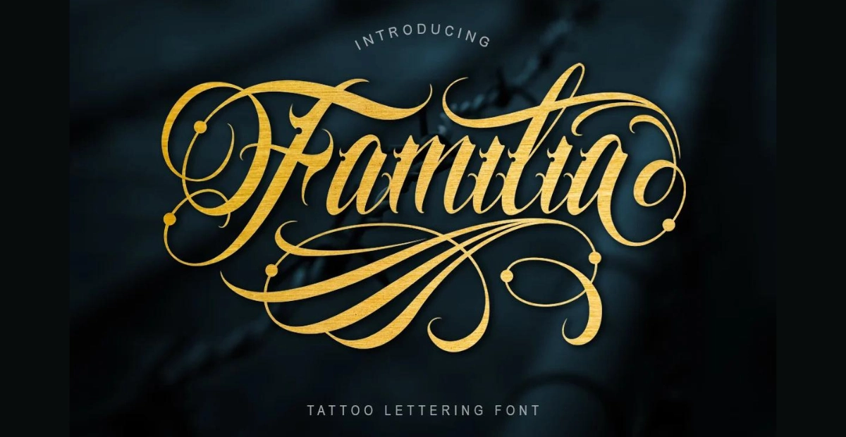 Familia Tattoo Font Download