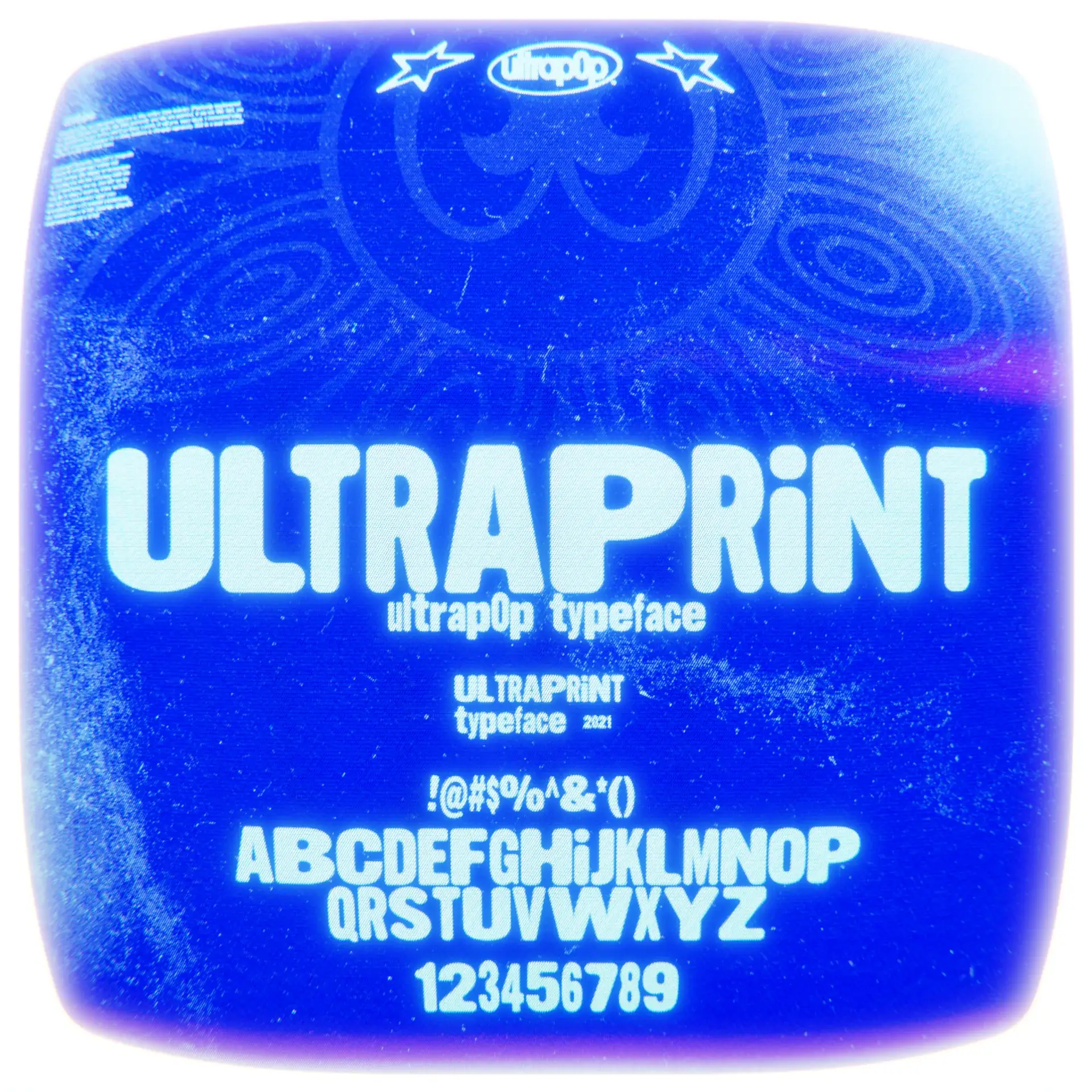 Ultraprint Font View