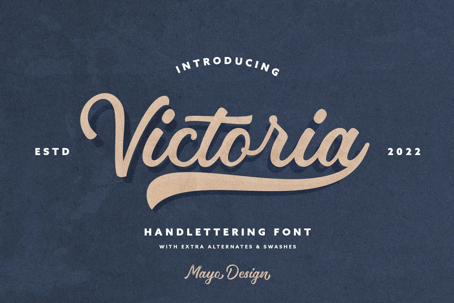 Victoria Handlettering Font