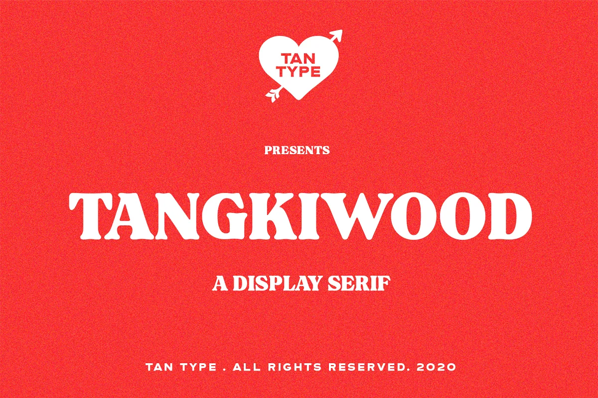 Tan Tangkiwood Font