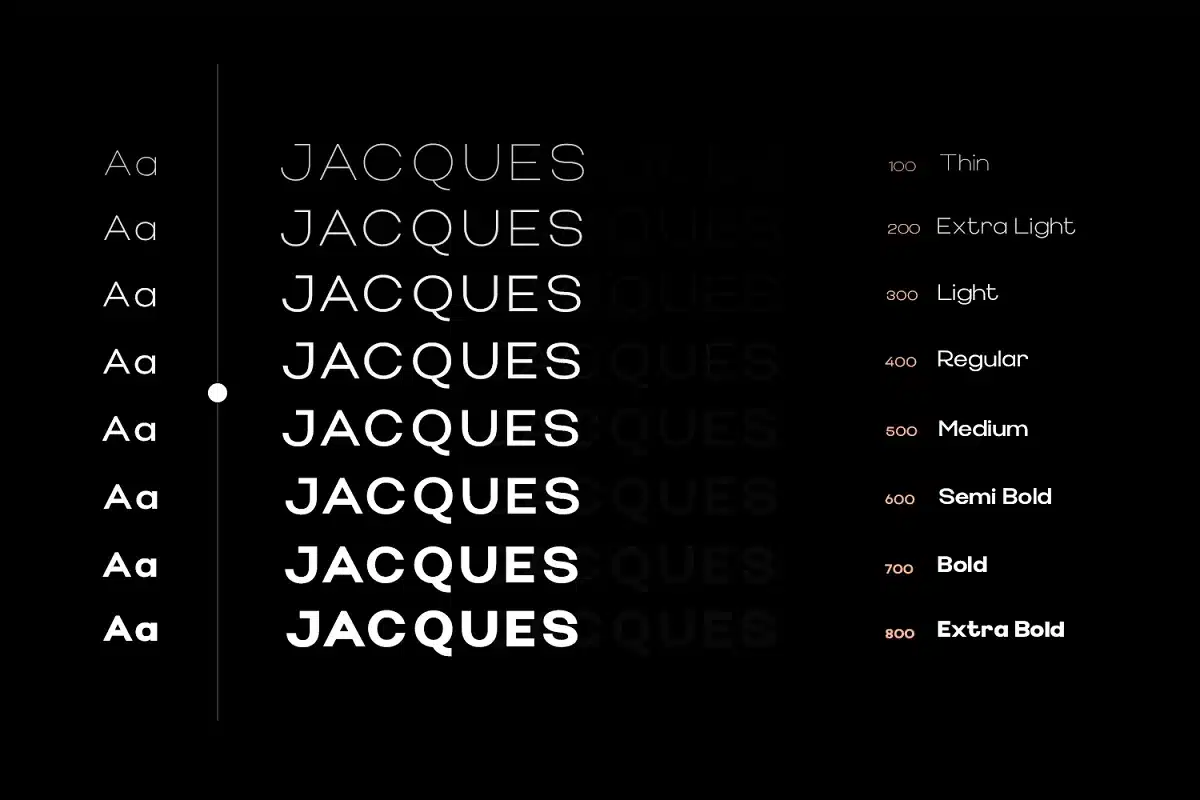Jacques Pro Font View 4