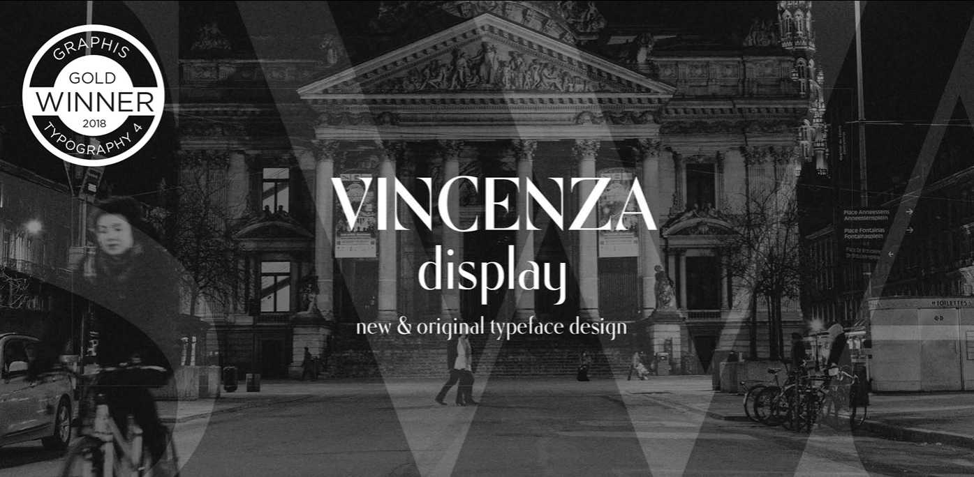 Vincenza Display Font