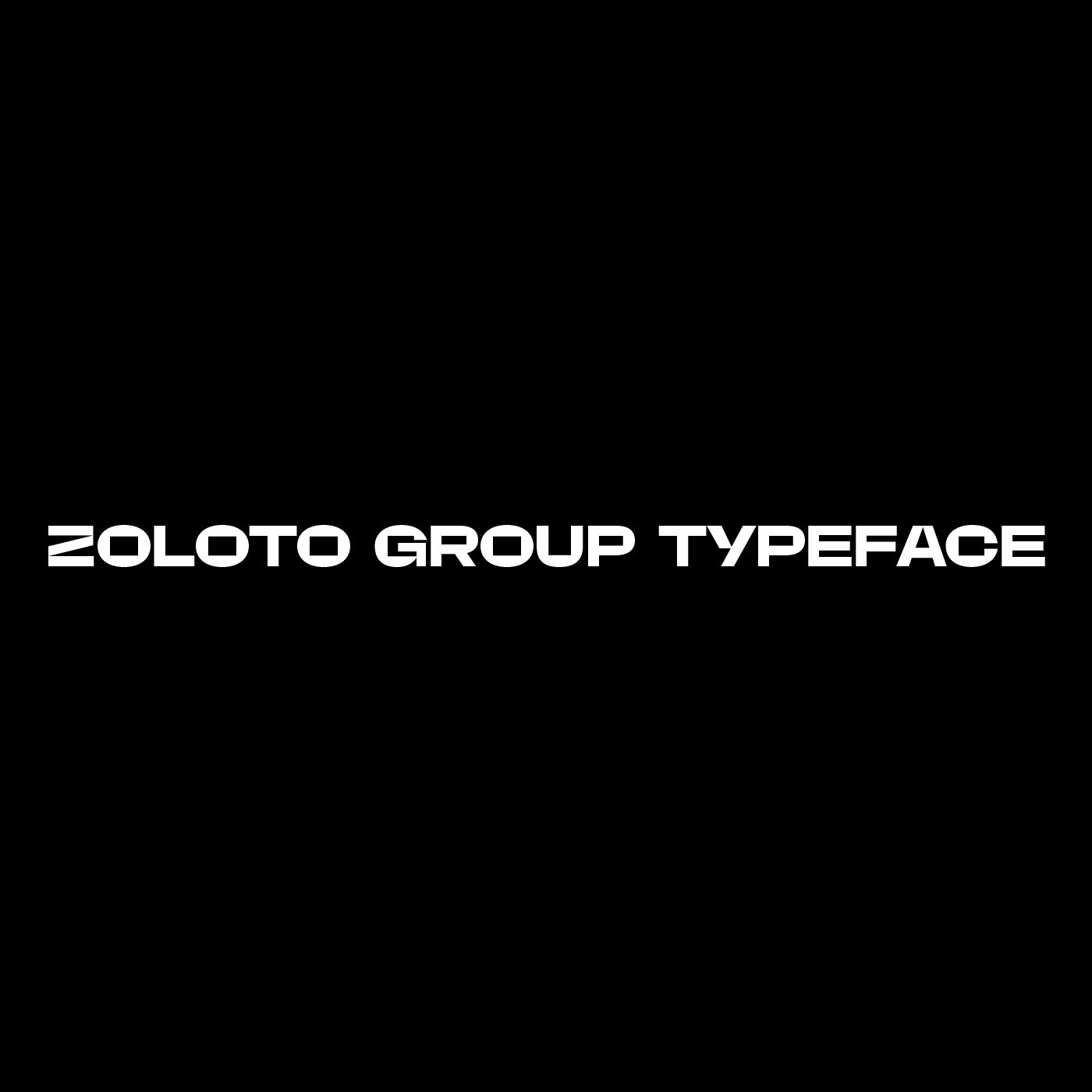 Zoloto Display Font